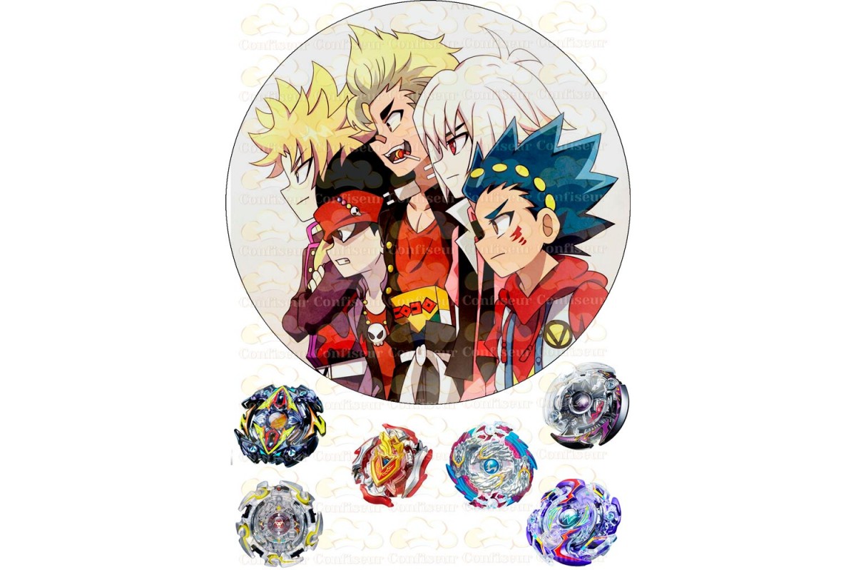 Купити картинку Beyblade вафельну